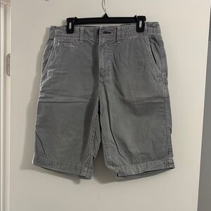 American Eagle Outfitters Men's Light Gray Shorts